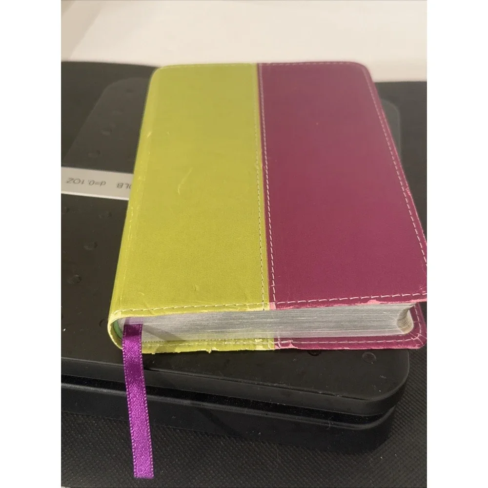 2006 NIV New International Version Holy Bible‎ Lime Green & Maroon-Red Lettering